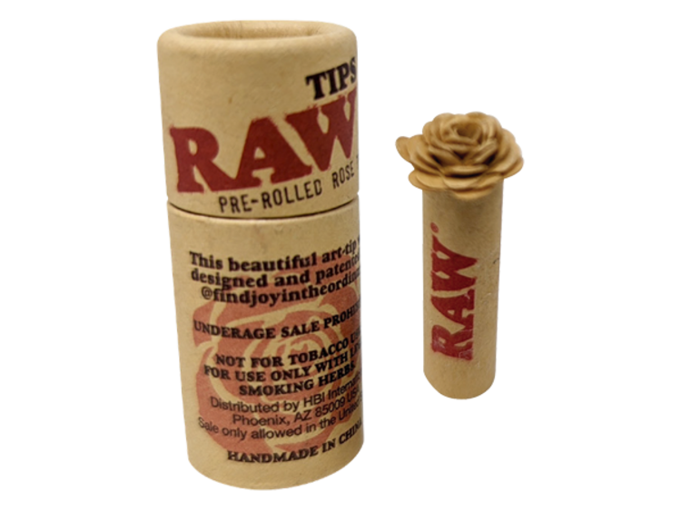 RAW RAW - Pre-Rolled Rose Tips
