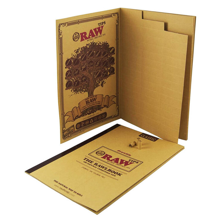 RAW RAW - RAWlbook 480 Ct Book of Unrefined Tips