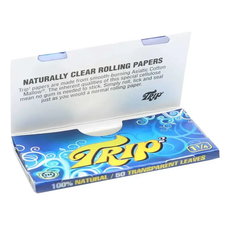 Trip Trip2 - Clear Cellulose Rolling Papers