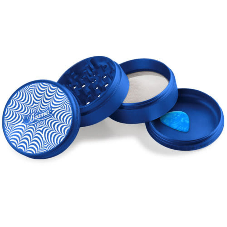Beamer Beamer - Psychedelic Web 4-Piece Grinder 75mm |