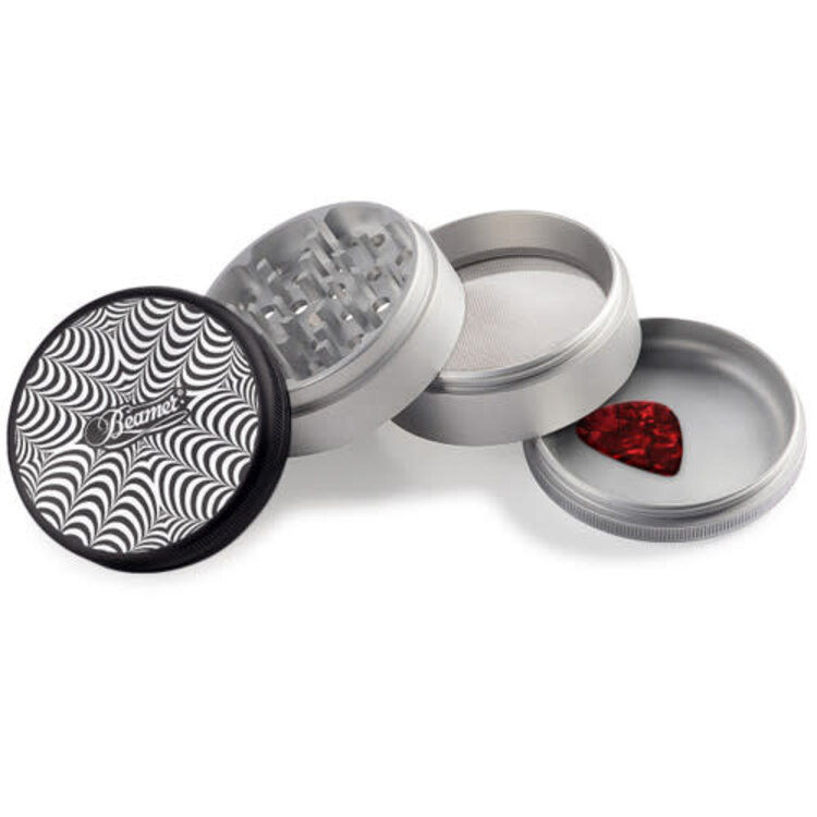 Beamer Beamer - Psychedelic Web 4-Piece Grinder 75mm |