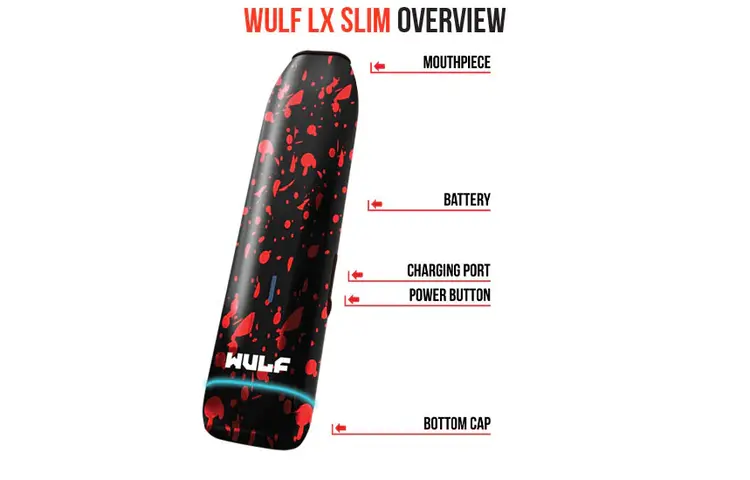 Wulf Mods Wulf - LX Slim Dry Herb Vaporizer