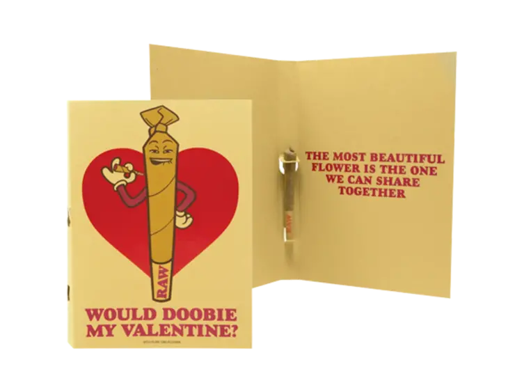 RAW RAW - Valentines Day Card