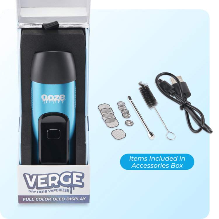 Ooze Ooze - Verge Dry Herb Vaporizor