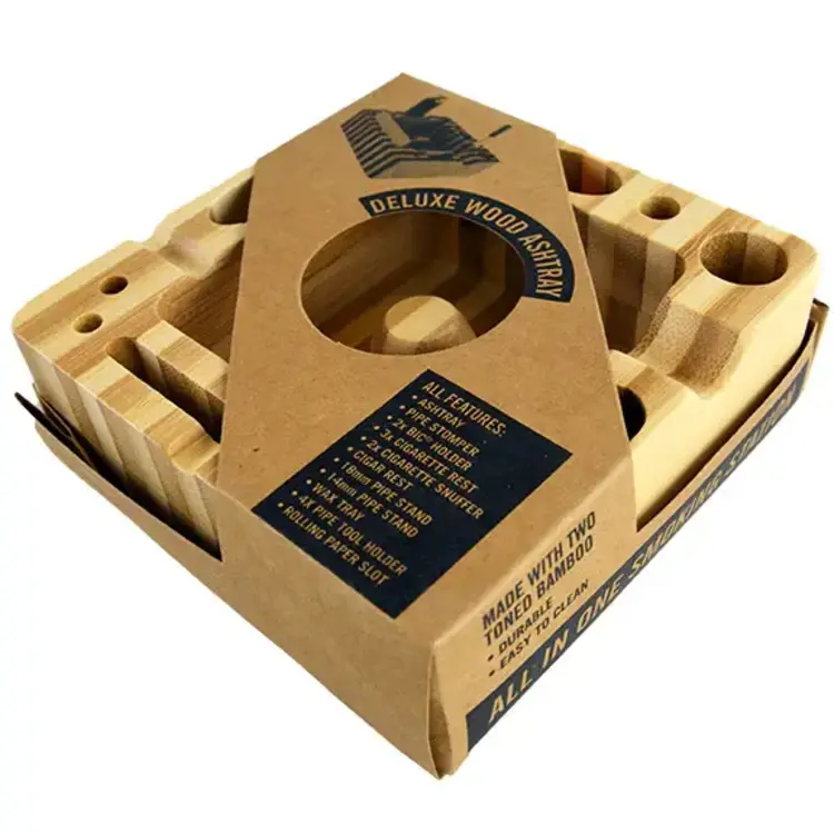 Smokezilla Smokezilla - Deluxe Wood Ashtray