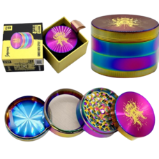 Shredder Premium Grinders | Style 13 (63x44mm) | Rainbow