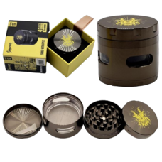 Shredder Premium Grinders | Style 17 (51x49mm) | Gunmetal