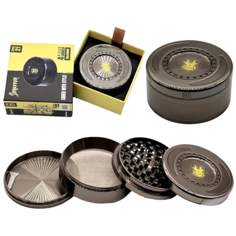 Shredder Shredder - Premium Grinders | Style 21 (90x40mm) | Black