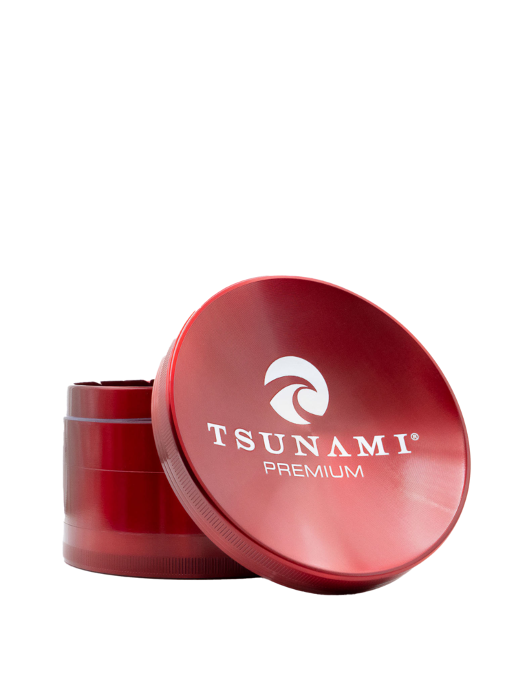 Tsunami Premium Tsunami - Sunken Top 75mm 4-Piece Grinder