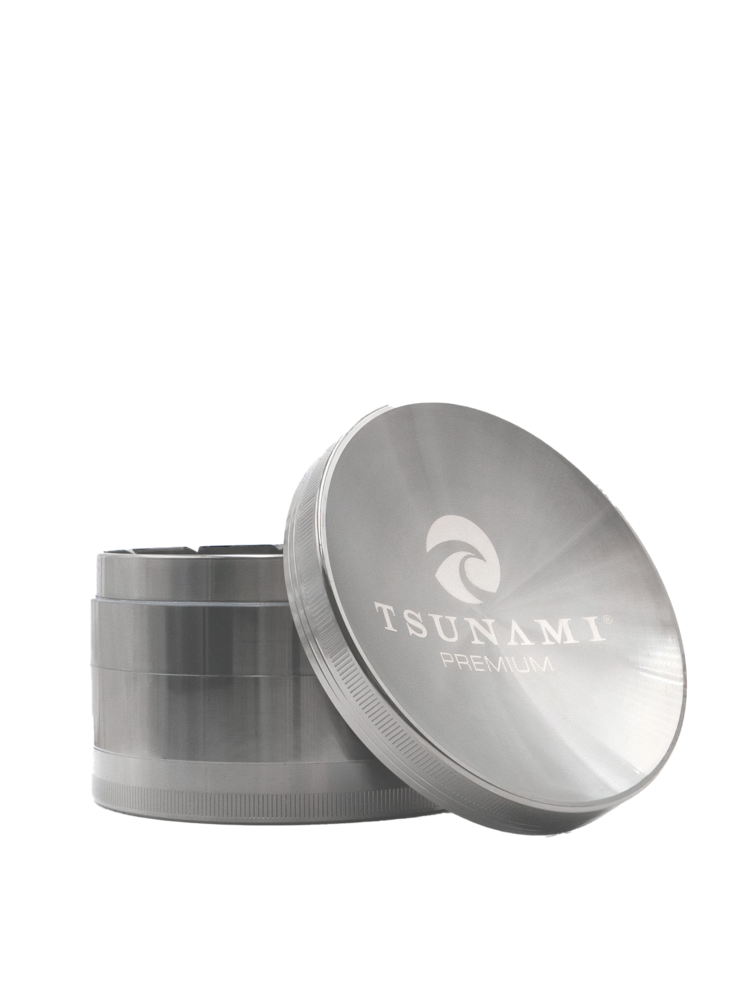Tsunami Premium Tsunami - Sunken Top 75mm 4-Piece Grinder