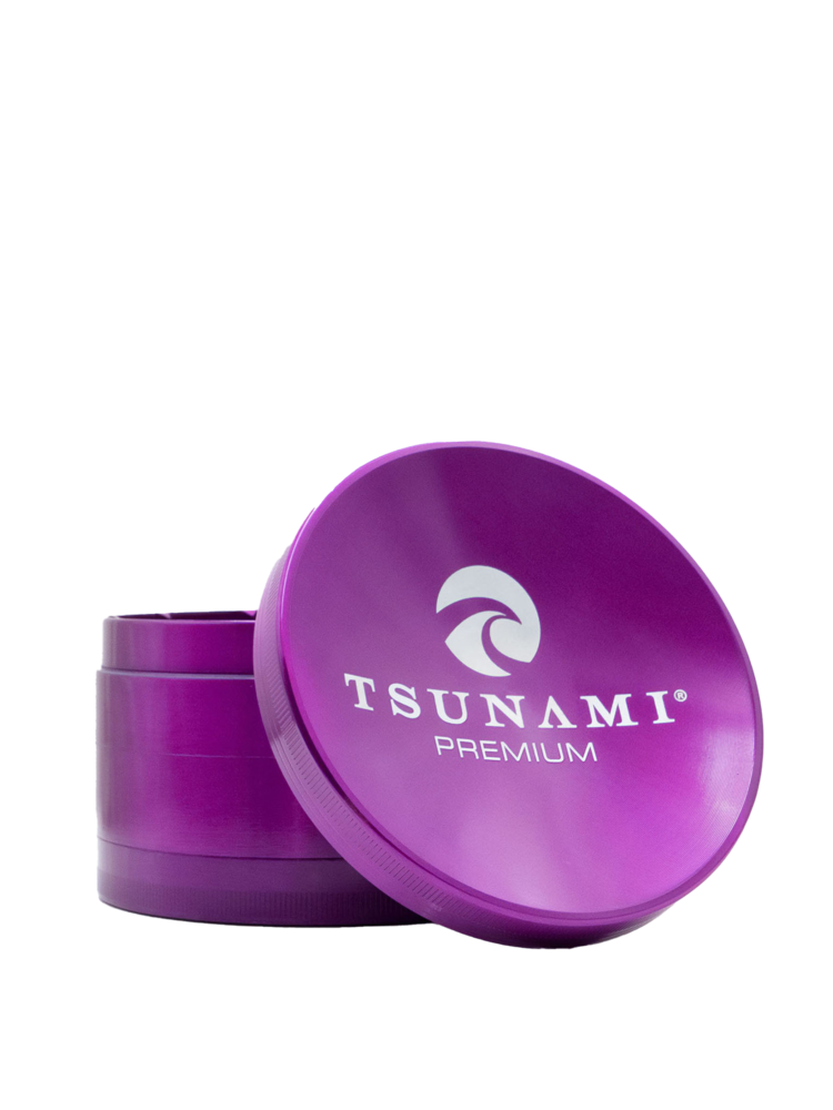 Tsunami Premium Tsunami - Sunken Top 75mm 4-Piece Grinder