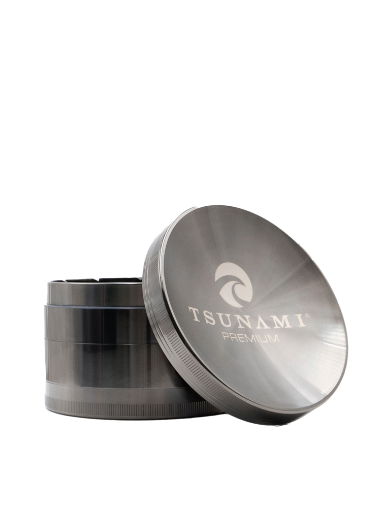 Tsunami Premium Tsunami - Sunken Top 75mm 4-Piece Grinder