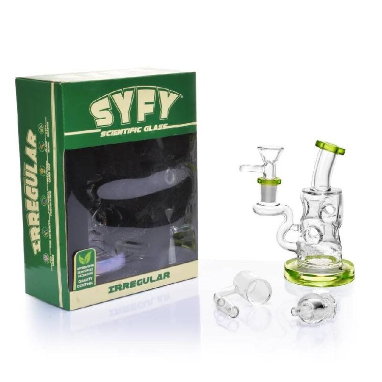 Syfy Glass Syfy Glass - Irregular Mini Rig Kit (Purple)