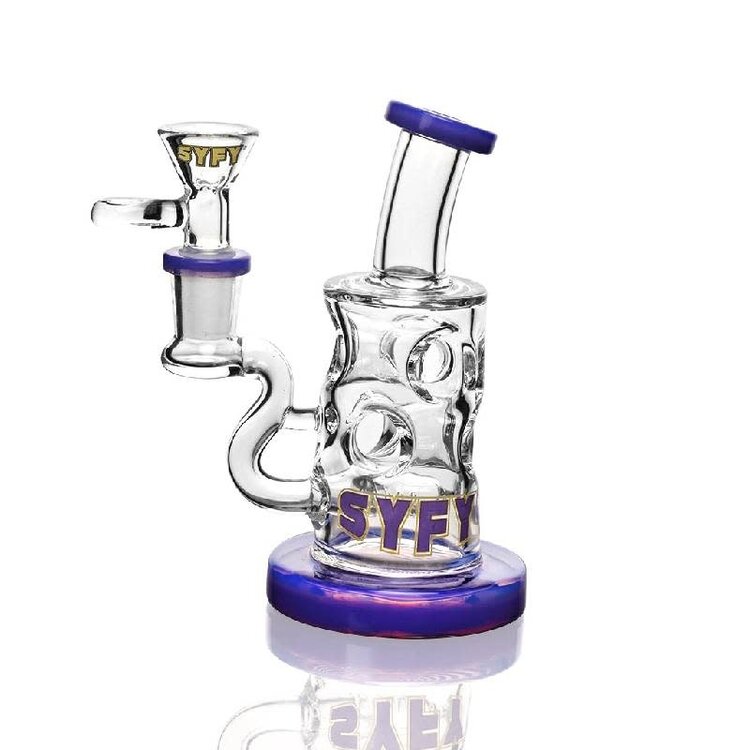 Syfy Glass Syfy Glass - Irregular Mini Rig Kit (Purple)