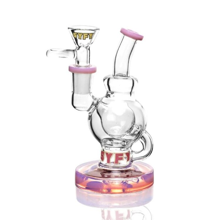 Syfy Glass Syfy Glass - Moonball Mini Rig Kit (Pink)