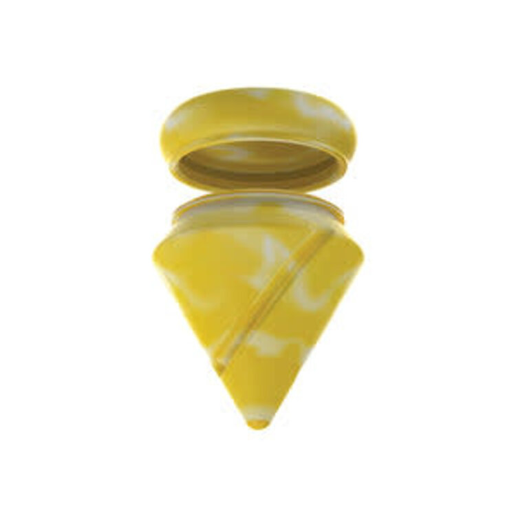 White Rhino White Rhino - Glow in the Dark Silicone Spinner Carb Cap + Terp Balls