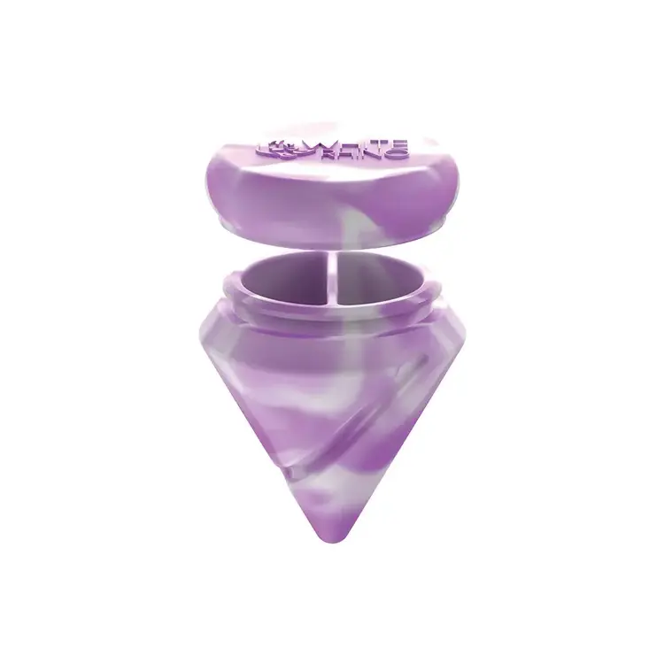 White Rhino White Rhino - Glow in the Dark Silicone Spinner Carb Cap + Terp Balls