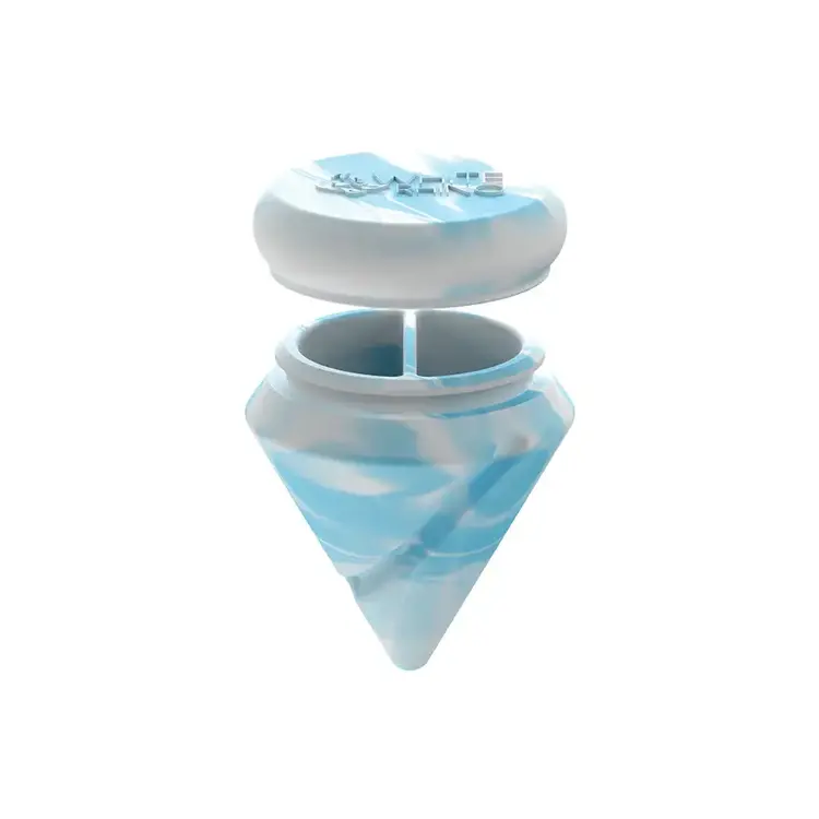 White Rhino White Rhino - Glow in the Dark Silicone Spinner Carb Cap + Terp Balls