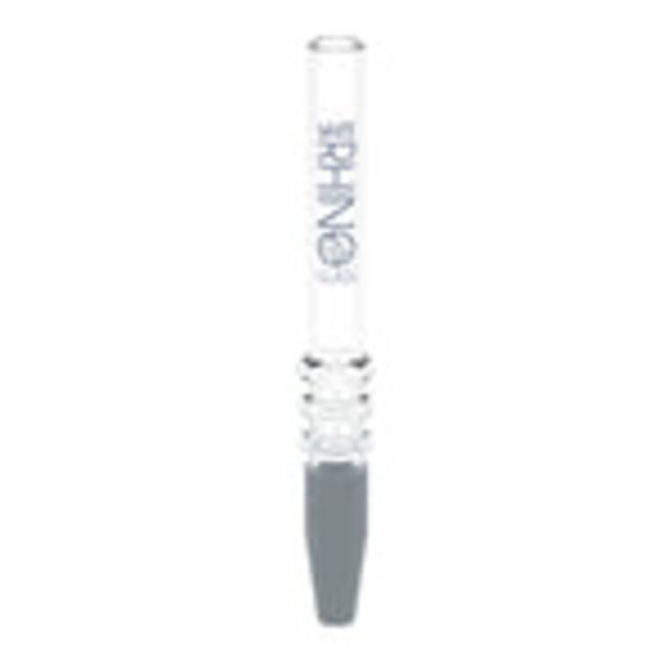 White Rhino White Rhino - Quartz V2 Glass Straw W/ Silicone Cap