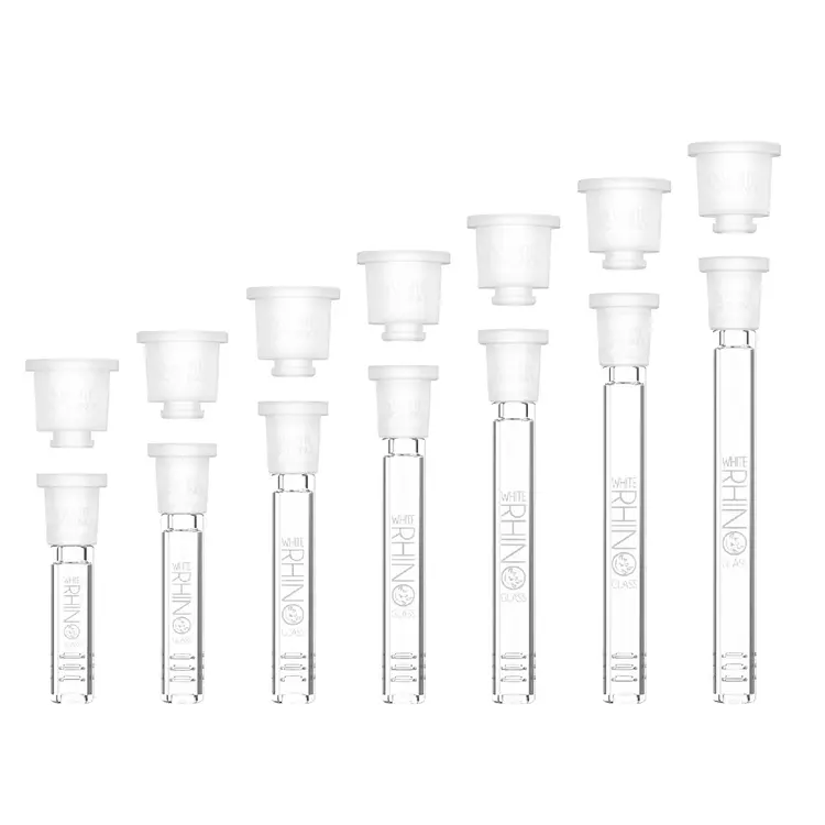 RPS White Rhino - Glass Downstems