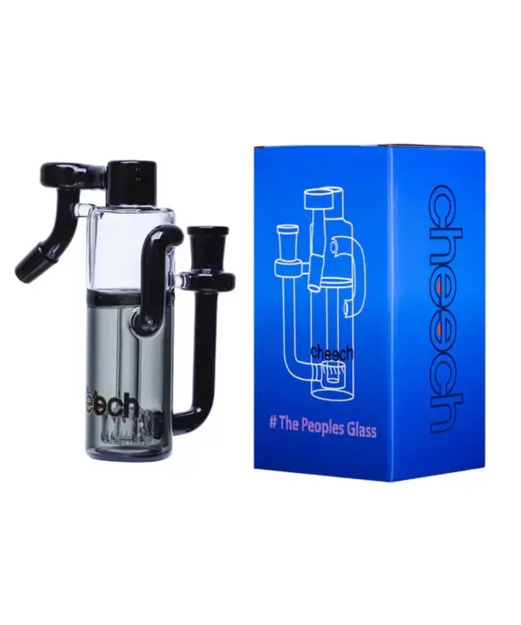Cheech Cheech - Recycler Ash Catcher Black | 14mm 45°