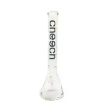 Cheech 14" Beaker w/ Gold Logo 9MM Glass