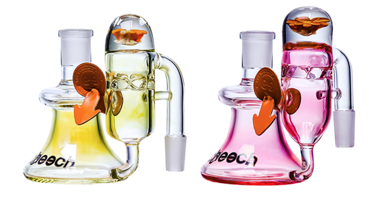 Cheech Cheech - Fumed Dry Ash Catcher | 14mm 90°