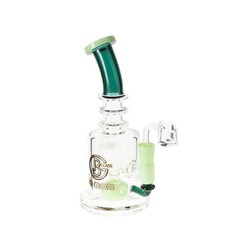 Big Mom Big Mom Glass - Color Block Dab Rig | 8"