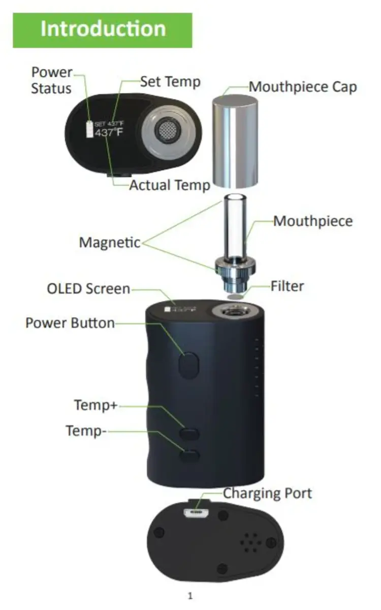 Kind Pen Kind Pen - Deezy Dry Herb Vaporizer