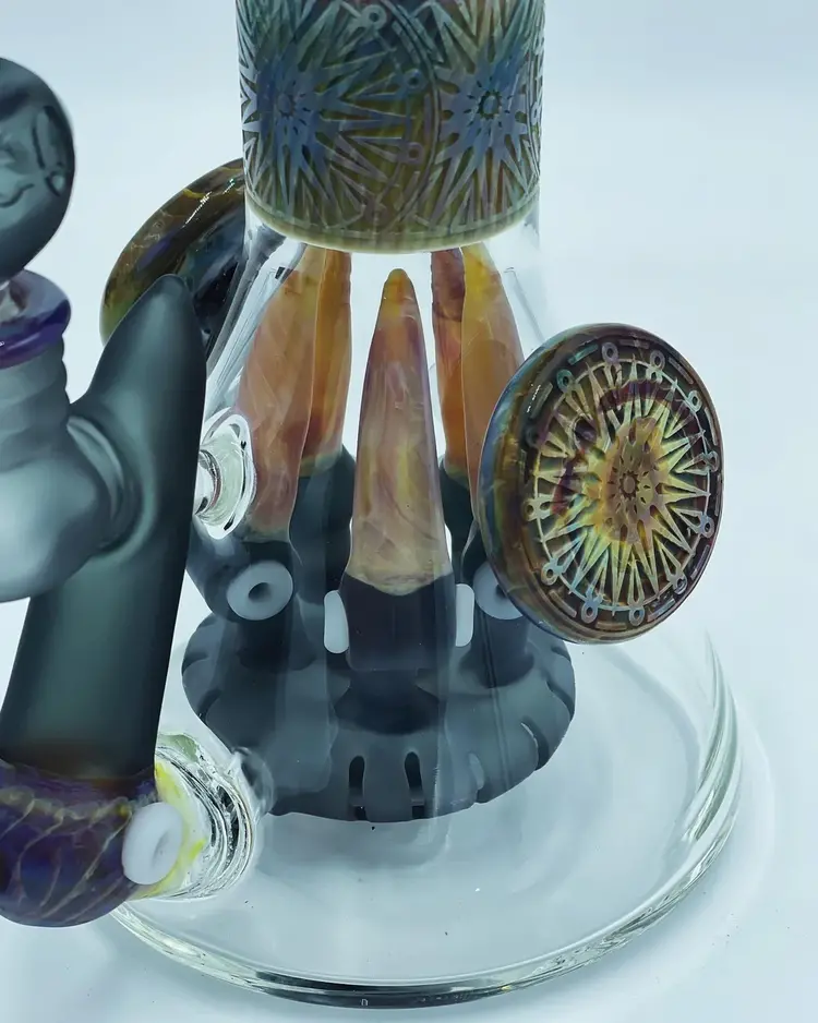 Cheech Cheech - You Can See Me Sandblasted Beaker | 15"