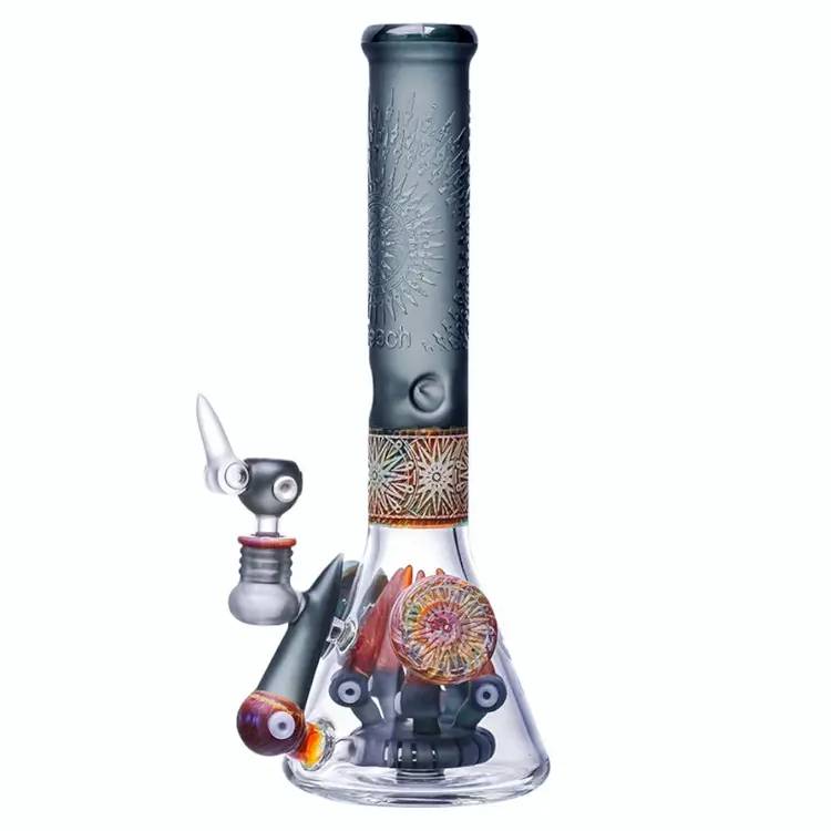Cheech Cheech - You Can See Me Sandblasted Beaker | 15"