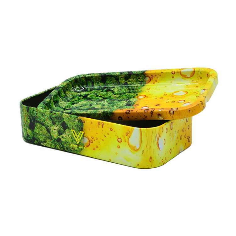 V Syndicate V Syndicate - Syndicase 2.0 Rolling Tray & Stash Box Combo