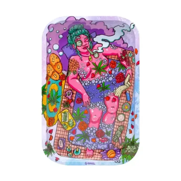 G Rollz G-Rollz - Meduim Rolling Tray | Canna Bath