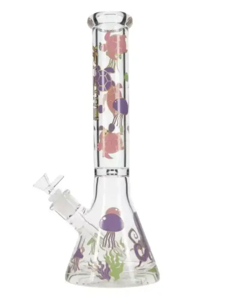 Lotus Lotus Glass - Sea Explorer Beaker | 9mm 15"