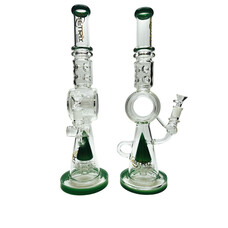 Metrix Donut Recycler Water Pipe | 18"