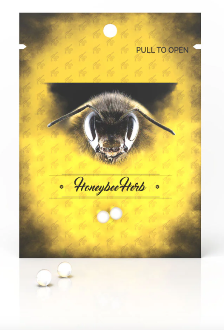 Honey Bee Herb Honeybee Herb - Glow-in-Dark Honey Terp Pearl | 6mm