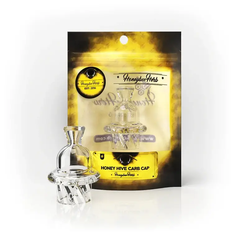 Honey Bee Herb Honeybee Herb - Yellow Line Honey Hive Carb Cap |