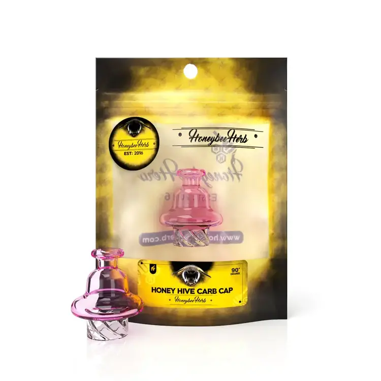 Honey Bee Herb Honeybee Herb - Yellow Line Honey Hive Carb Cap |