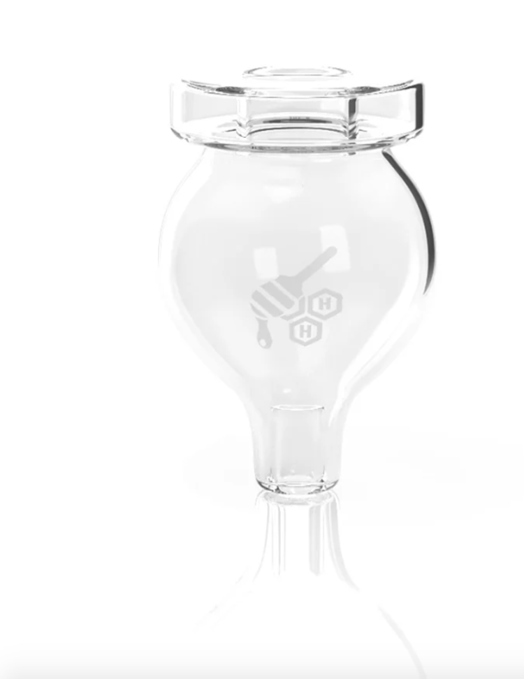 Honey Bee Herb Honeybee Herb - Quartz Stub Bubble Carb Cap | Black Line