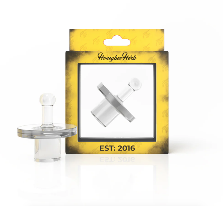 Honey Bee Herb Honeybee Herb - Quartz Terp Slurper Cap | Black Line