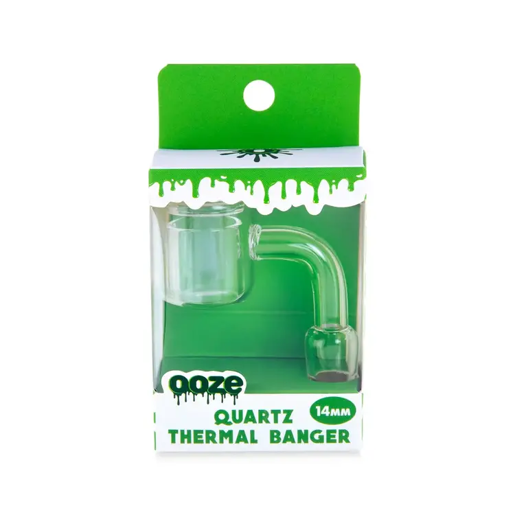 Ooze Ooze - Flat Top Quartz Thermal Banger | Male 14mm 90º