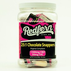 Redfern Hemp Co. Chocolate Snapper | 1500 CBD : 50 MG THC