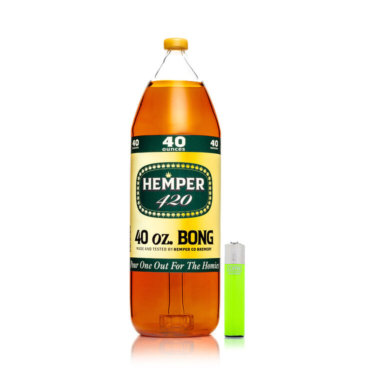 Hemper Co HEMPER - 9.5" Forty Ounce XL Water Pipe