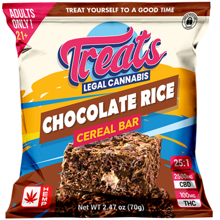 treats Treats - 100MG Delta 9 Rice Crispy Treat |