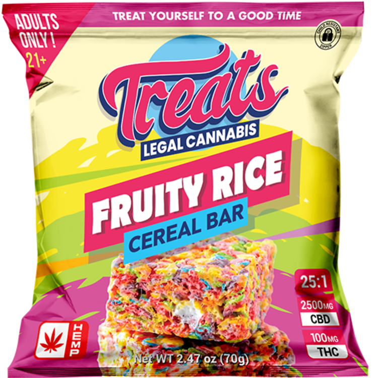 treats Treats - 100MG Delta 9 Rice Crispy Treat |