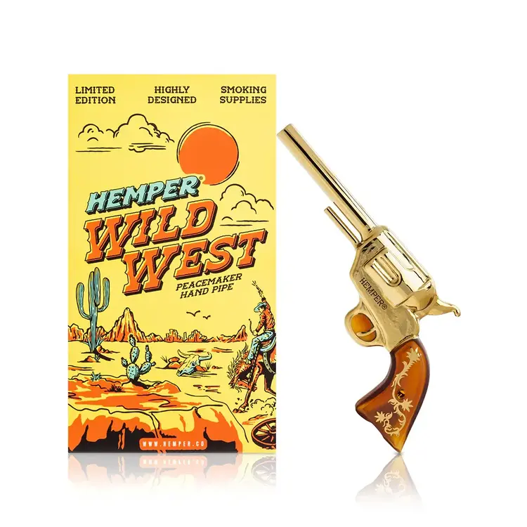 Hemper Co HEMPER - Wild West Peacemaker Hand Pipe