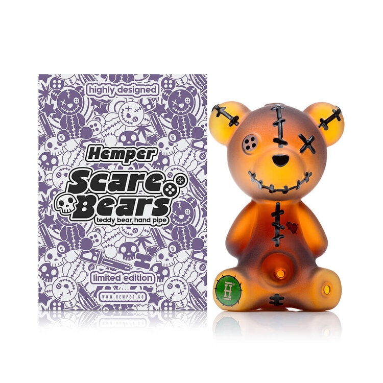 Hemper Co Hemper - Scare Bear Teddy Bear Hand Pipe