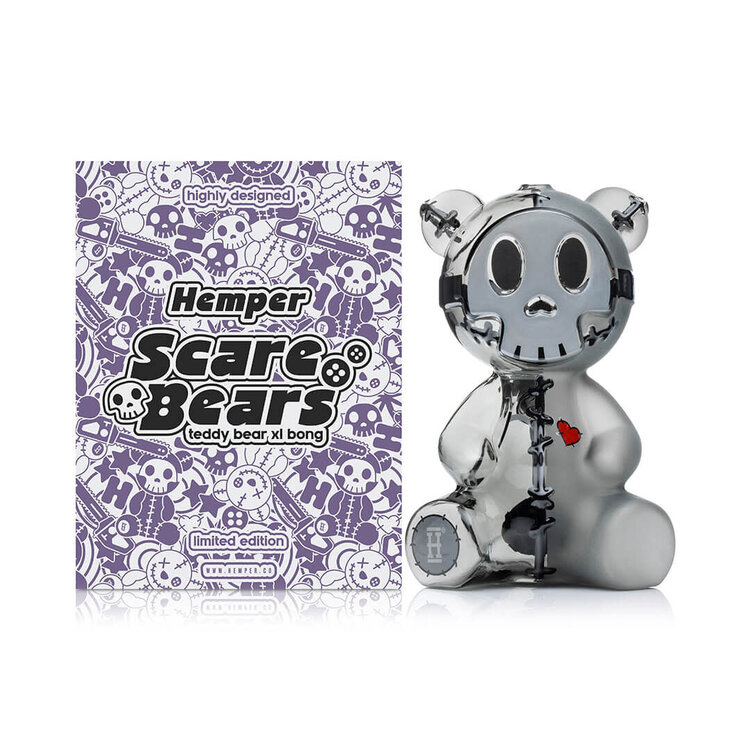 Hemper Co Hemper - XL Scare Bear Teddy Bear Water Pipe
