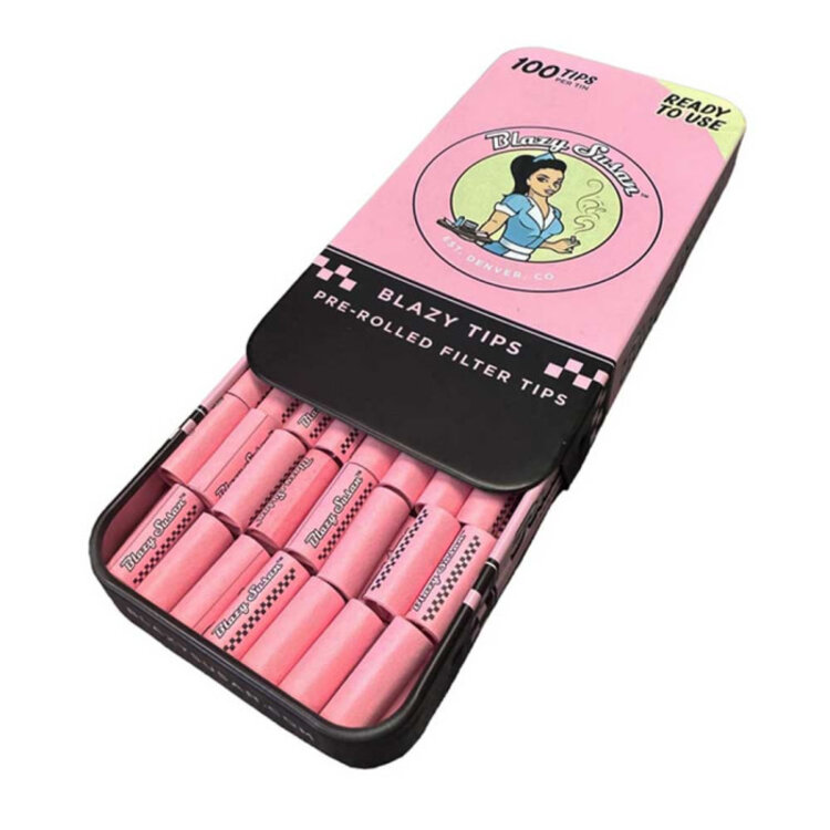 Blazy Susan Blazy Susan - Blazy Tips 100 Ct | Pink