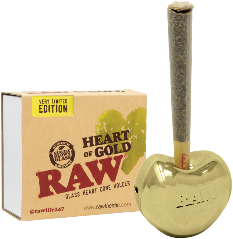 RAW RAW - Heart of Gold | Cone Holder